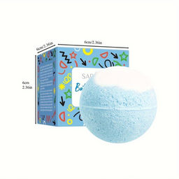 SADOER Бомбочка для ванны ароматическая с камелией, 100гр