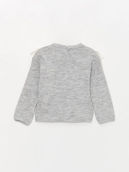 Bisiklet Yaka Uzun Kollu K?z Bebek Kazak - Waikiki фото 2