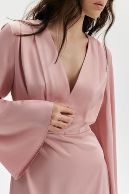 Платье с V-образным вырезом - Mollis фото 3