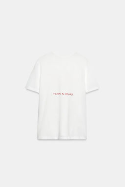 CAMISETA FLAM? TEXTO / Blanco