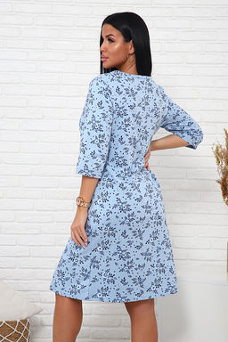 Сорочка теплая, футер с начесом (01035) - Плиона фото 54