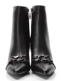 01-PCM343-1 BLACK Ботинки демисезонные женские (натуральная кожа, байка) - Фабричный китай фото 8