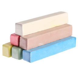 Цена за 9 шт. Мелки цветные школьные 6 шт. Смешарики, прямоугольные фото 6