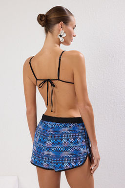 TRENDYOLMILLA Siyah Dokuma Biye Detayl? Deniz Sortu TBESS25SR00010 фото 5