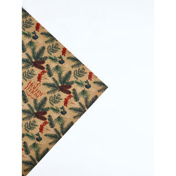 Набор упаковочной бумаги «Зимние истории»,4 листа, 70 × 100 см