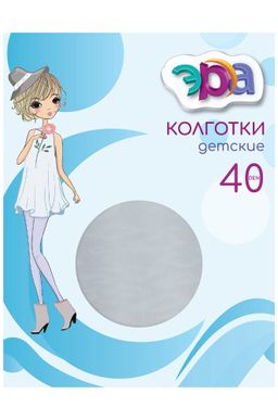 Матовые капроновые колготки для девочки 40 Den Эра  фото 2