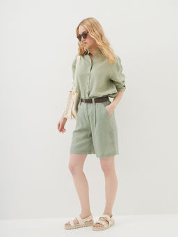 Женские льняные Шорты - Mossmore фото 76