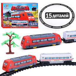 Железная дорога "Train front coach" в коробке