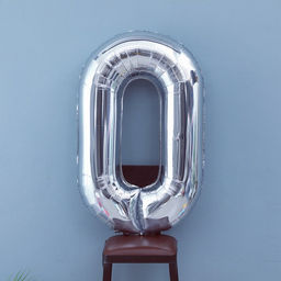 Воздушный шар фольгированный 40" «Цифра 0»