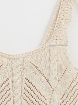 CONTE LDK 2328 Топ женский beige - Conte elegant фото 8