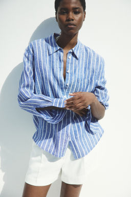 Camisa de lino - H&m фото 7