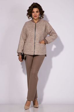Костюм Liliana 1342БрПн капучино+капучино фото 4