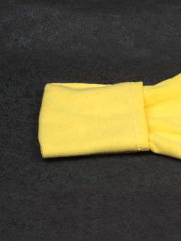 M055 YELLOW Брюки спортивные женские на флисе (100% хлопок) 7986 - Fashion фото 9