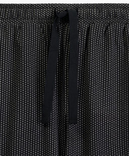 ATLANTIC NMP-389 Пижама мужская Small Print баклажан + черный