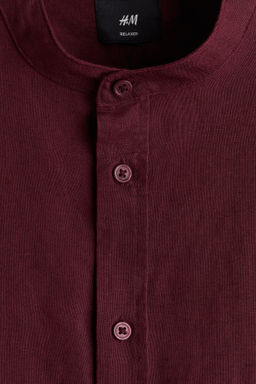 Camisa en mezcla de lino Relaxed Fit - H&m фото 8