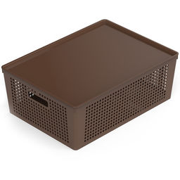 Корзинка 16,5л с крышкой 415*310*153мм TRAYMIX