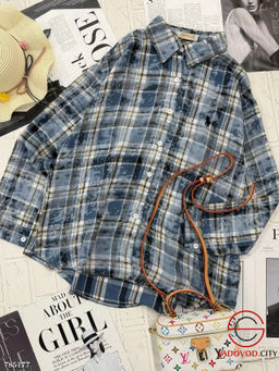 Женская рубашка в клетку