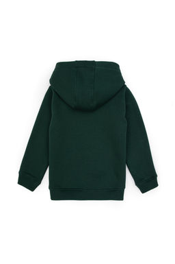 Erkek _ocuk Koyu Ye_il Basic Kap__onlu Sweatshirt Sepette S_rpriz _ndirim - U.s. polo assn фото 2