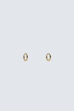 PENDIENTES ARO ACERO INOXIDABLE / Oro - Zara фото 2