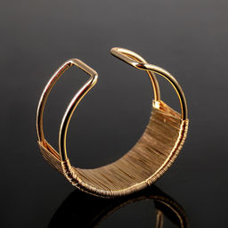 Кольцо для салфеток Аврора, 52 см, цвет золотой - Simaland фото 3