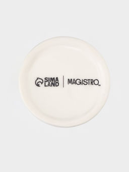 Ваза для цветов Magistro «Бланш», 5.6×21.4 см, фарфор, белая