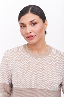 Джемпер Д 3223/бежевый (1390) - Текстильная мануфактура фото 11