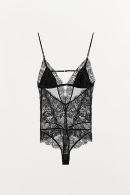 COMBINED LACE BODYSUIT - Zara фото 6