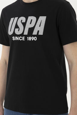 Мужская черная футболка - U.s. polo assn фото 6