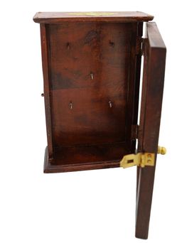 Ящик для ключей (дерево, антик) 18*7*25,5 № Пи136 - Ганг фото 2