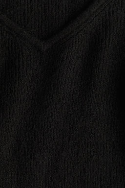 Vestido ajustado en punto de canale - H&m фото 8