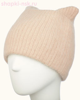 40724 1А KHW Колари Шапка с ушками женская (56-58)