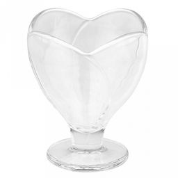 Креманка стеклянная Крокус 260мл, д9,8см, h11,7см, на ножке, набор 6шт, в коробке, Дели Гласс (Deli Glass) (Китай)