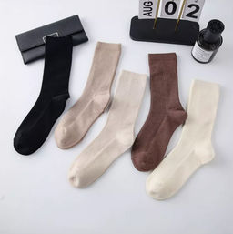 BK240 Носки, 1 пара (кашемир) СЛИВКИ