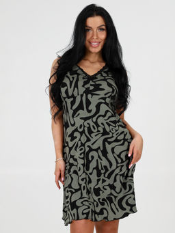 717-С СОРОЧКА ЖЕНСКАЯ (Разводы на хаки) - А-дина фото 4