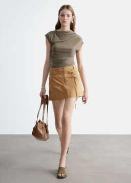 Top de punto drapeado - H&m фото 7