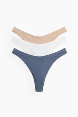 Pack de 3 bragas Thong de microfibra - H&m фото 2