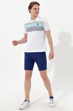 U. S. Polo Assn Мужские синие тканые шорты - U.s. polo assn фото 3