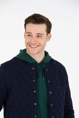 Мужской вязаный кардиган с каменным воротником-стойкой Неожиданная скидка в корзине - U.s. polo assn фото 3