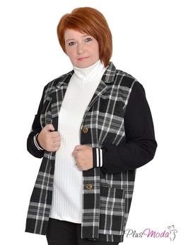 Жакет Модель №983 размеры 44-84 - Plusmoda фото 4