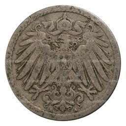 5 пфеннигов 1897 года А Германия