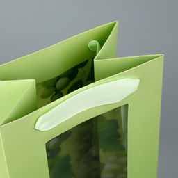 Цена за 2 шт. Пакет подарочный под бутылку, упаковка, «Виноград», 36×13×10 см