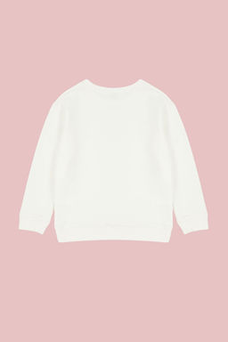 Pembe-Ekru K?z Cocuk Mevsimlik-Ince Bisiklet Yaka 2li Basic Orme Sweatshirt TKDAW25SW00000 - Trendyolmilla фото 14