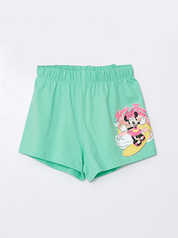 Beli Lastikli K?z Bebek Minnie Mouse Bask?l? ?ort 2li - Waikiki фото 2