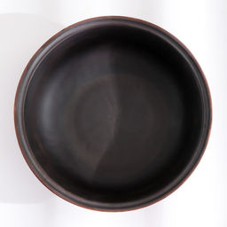 Тарелка глубокая «Ангоб», 700 мл, 18×6 см, красная глина