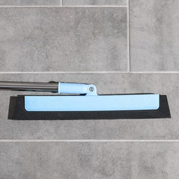 Водосгон для пола Доляна, черенок из нержавеющей стали 90 см, рабочая часть 34?2,5 см  фото 9