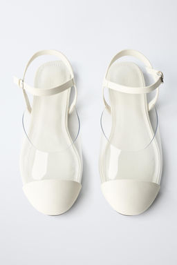 VINYL SLINGBACK SHOES - Zara фото 4