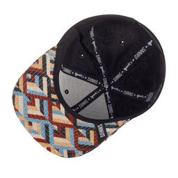 Бейсболка DJINNS арт. 6P SB CP TriTri Rev. (черный)