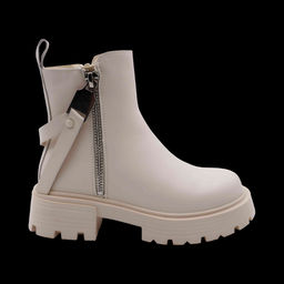 Ботинки на меху PL288-2 бежевые