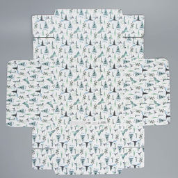 Коробка новогодняя складная «Сказочных моментов», 26×26×8 см