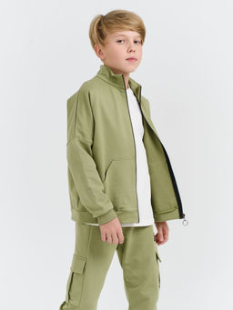 Костюм облегченный с олимпийкой Олива 7+ - Bungly фото 8